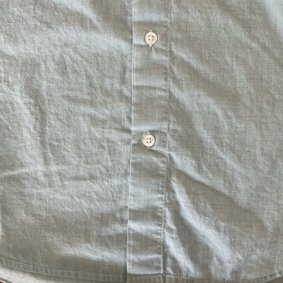 👕 Bonobos Light Green Short Sleeve Button-Up Shirt – Size L - Picture 8 of 9